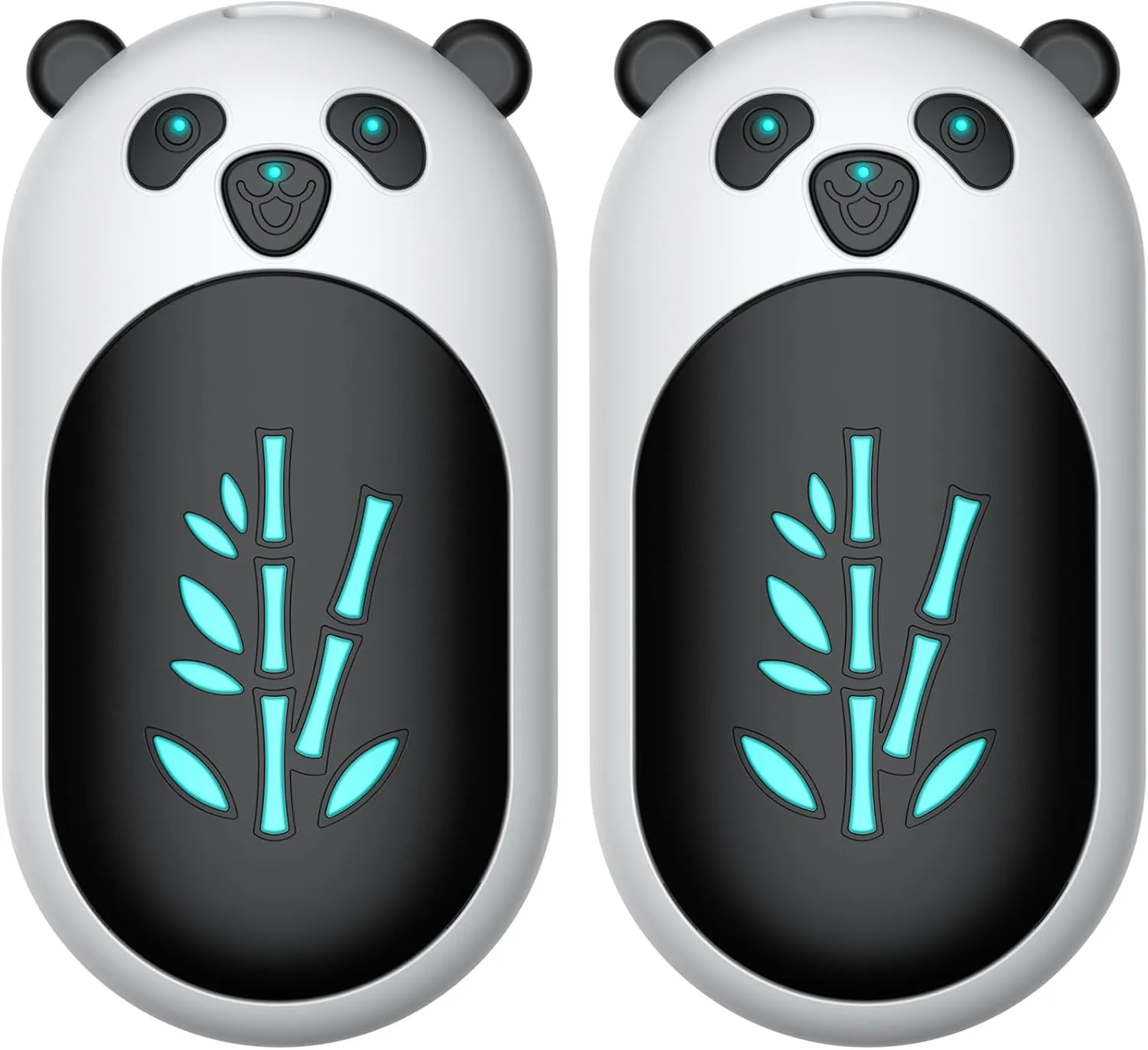 Hand Warmers Rechargeable 2 Pack, 6000mAh Electric Hand Warmer Reusable, 20Hrs Long Heating, Portable Pocket Heater Handwarmer for Women Men, Outdoor Camping, Hunting Gear