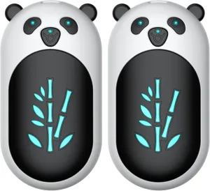 Hand Warmers Rechargeable 2 Pack, 6000mAh Electric Hand Warmer Reusable, 20Hrs Long Heating, Portable Pocket Heater Handwarmer for Women Men, Outdoor Camping, Hunting Gear