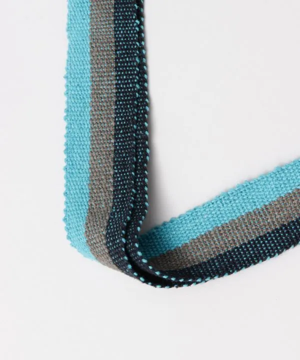 Hand Woven Cotton Crescent Shoulder Bag