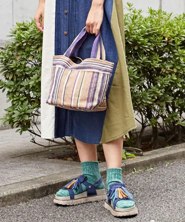 Hand Woven Cotton Hand Bag