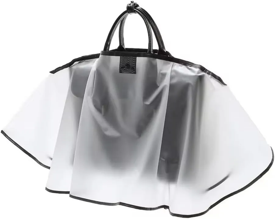 Handbag Rain Cover, Rain Slicker For Handbags, Clear Waterproof EVA Handbag Cover, Purse Tote Bag Protector Handbag Rain Protective Cover(no Bag)(Square)