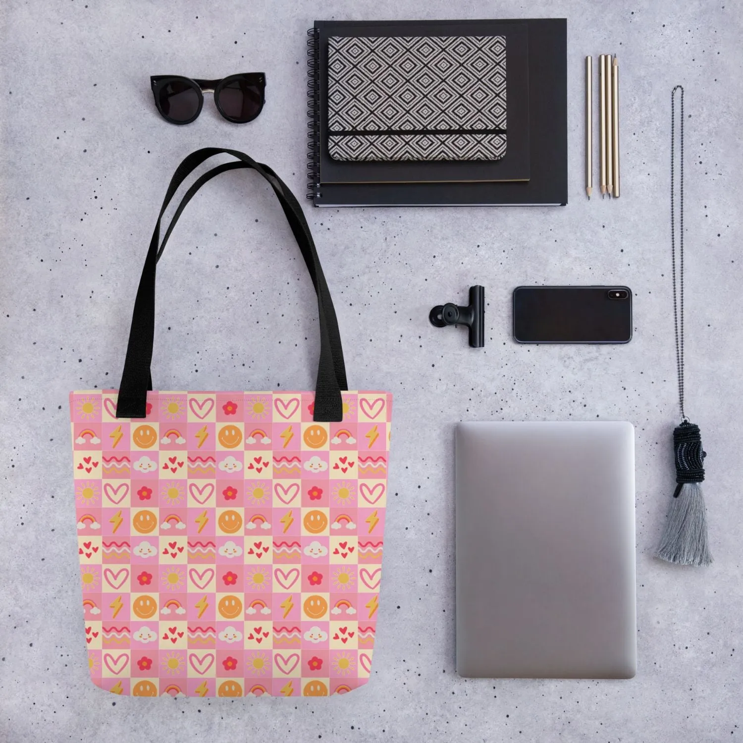 Happy Smiles Sunny Days Tote Bag