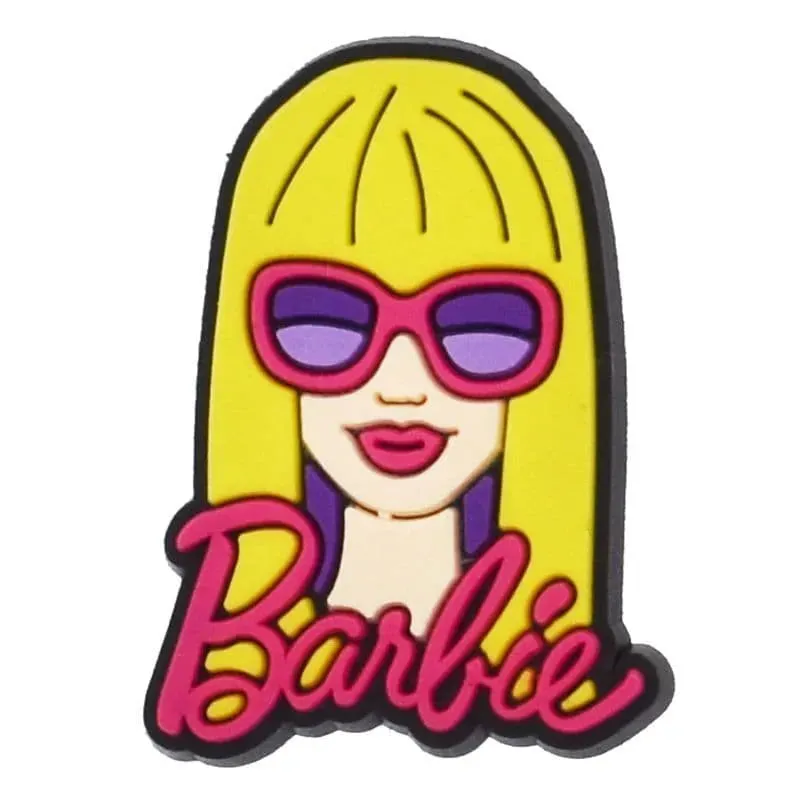 Happy Sunny Face Barbie Shoe Charm