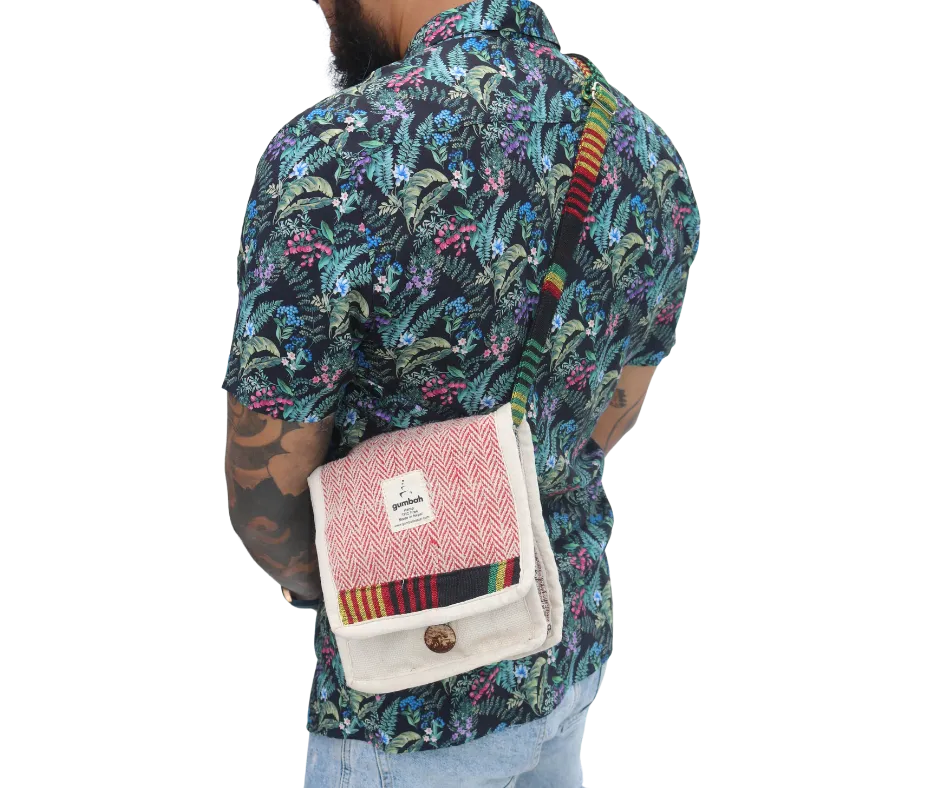 Hemp Crossbody Handbag Medium