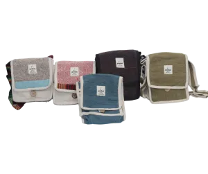 Hemp Crossbody Handbag Medium