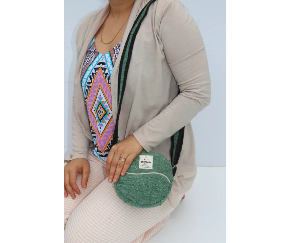 Hemp Crossbody Handbag Mini
