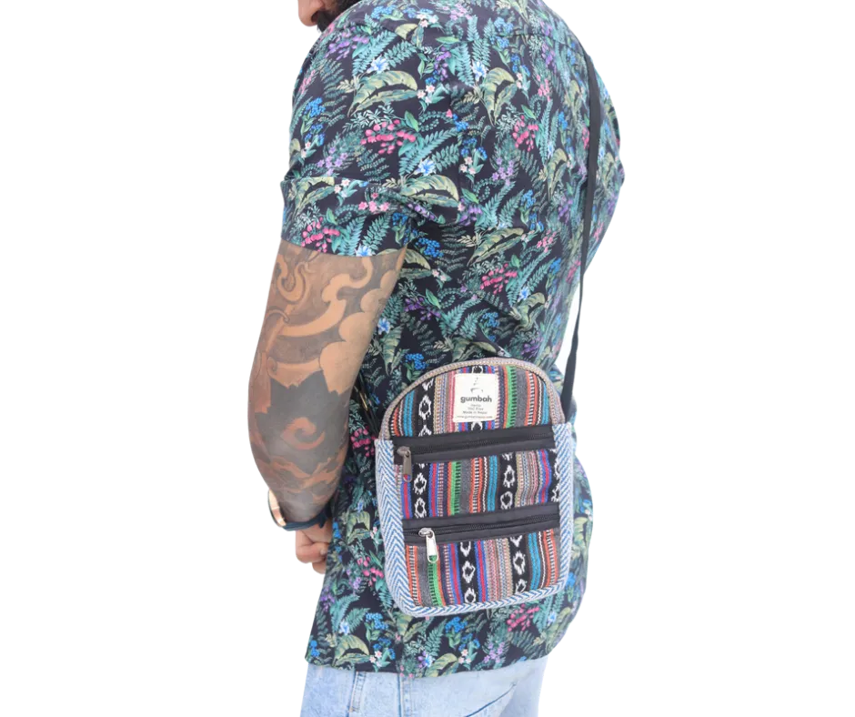 Hemp Crossbody Handbag Small