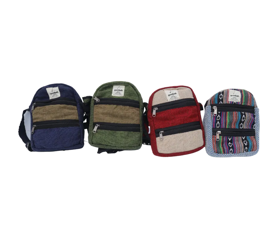 Hemp Crossbody Handbag Small