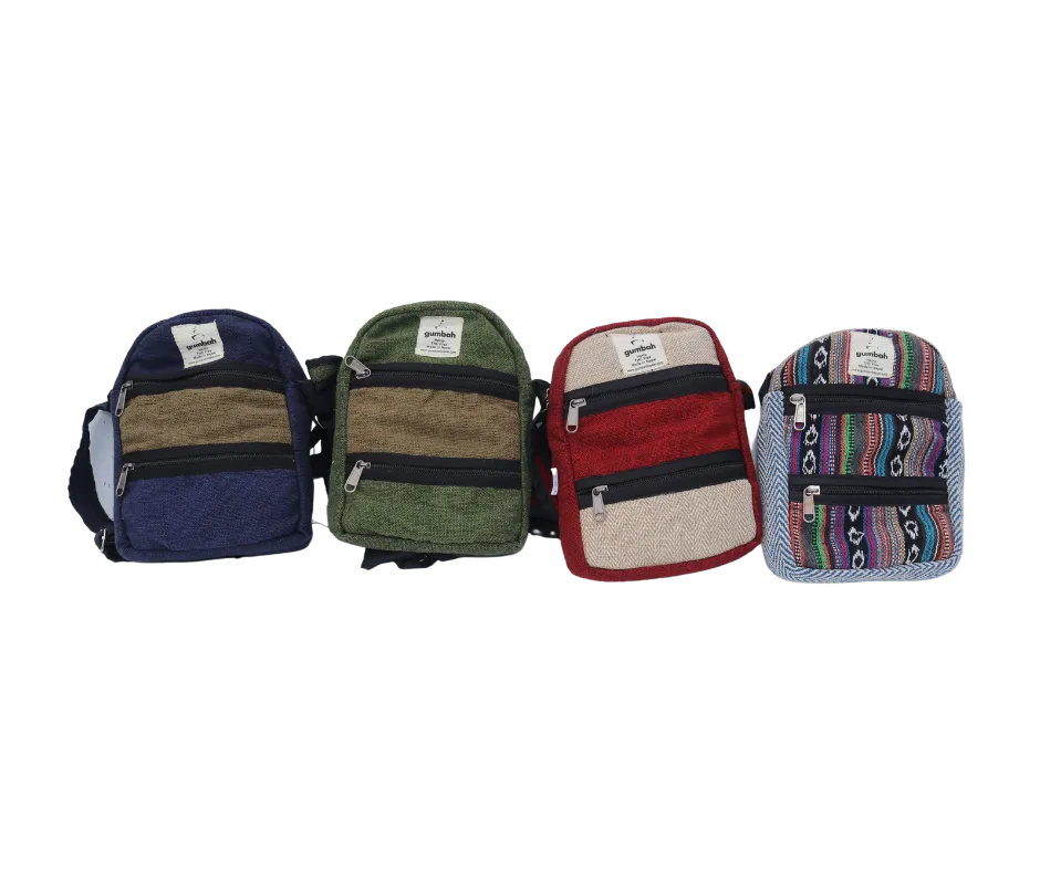 Hemp Crossbody Handbag Small