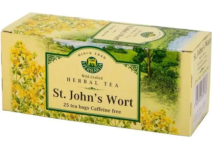Herbaria St John’s Wort Tea (Hypericum Perforatum) 25 Tea Bags
