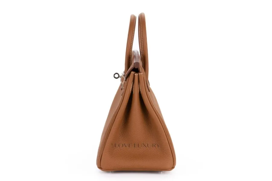 Hermès Birkin 25 Gold Togo Palladium Hardware