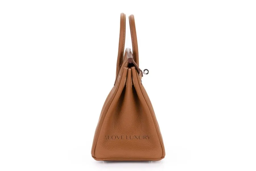 Hermès Birkin 25 Gold Togo Palladium Hardware