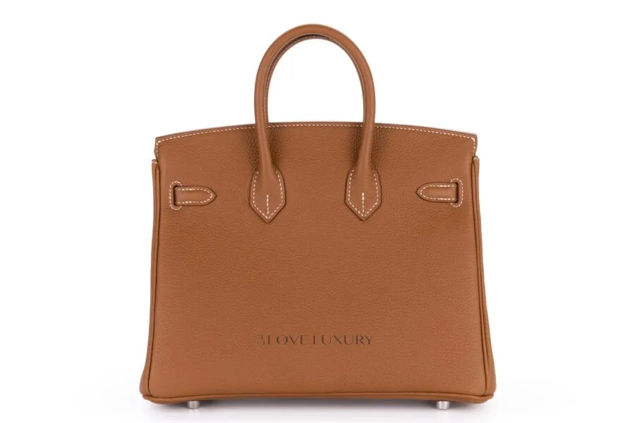 Hermès Birkin 25 Gold Togo Palladium Hardware