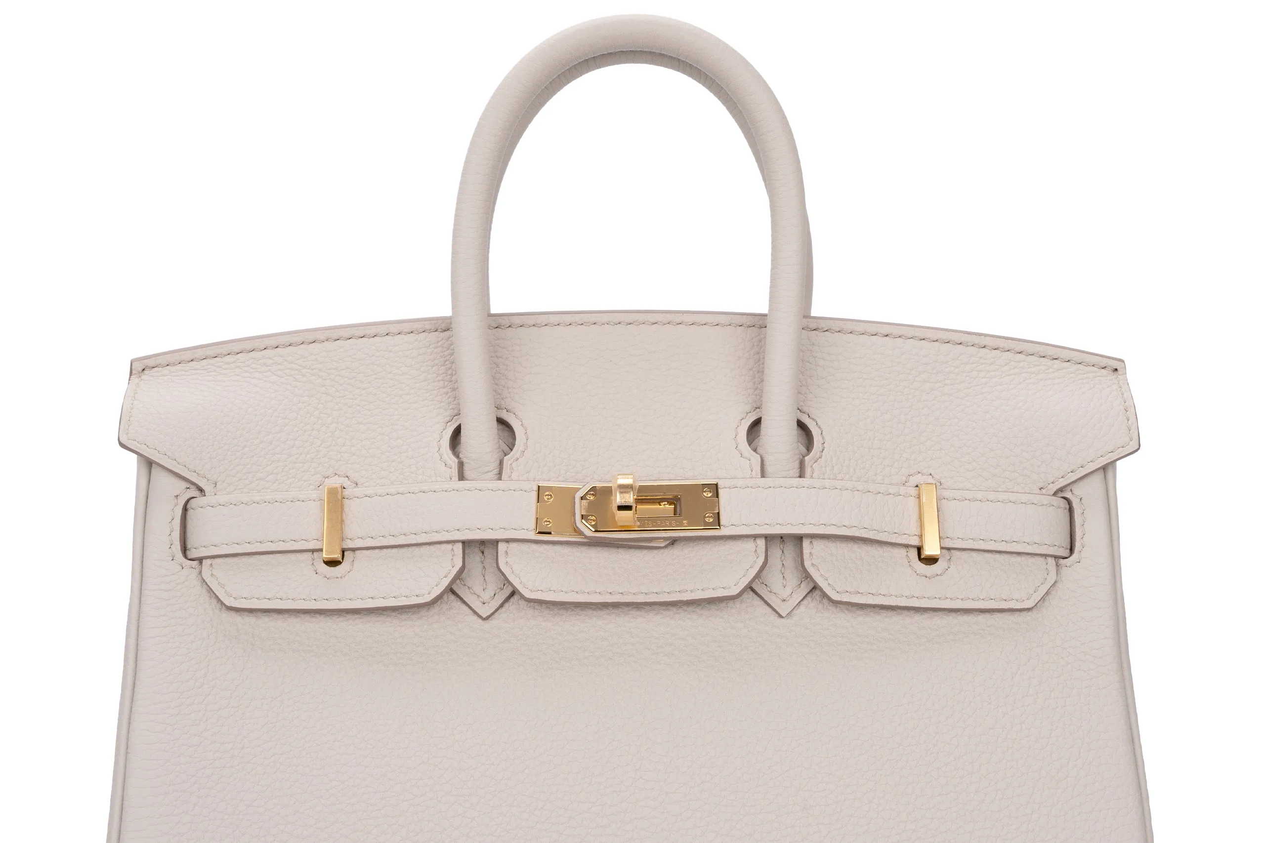Hermès Birkin 25 Retourne Togo Beton GHW