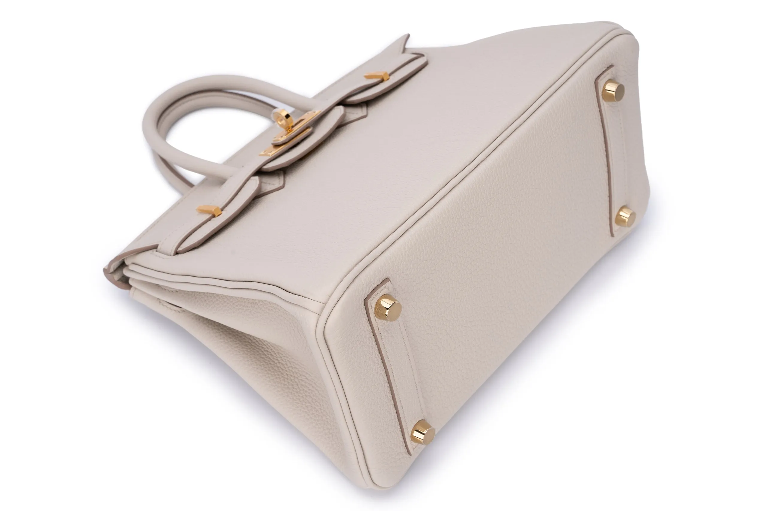 Hermès Birkin 25 Retourne Togo Beton GHW