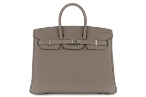 Hermès Birkin 25		Togo	Gris Etain	PHW