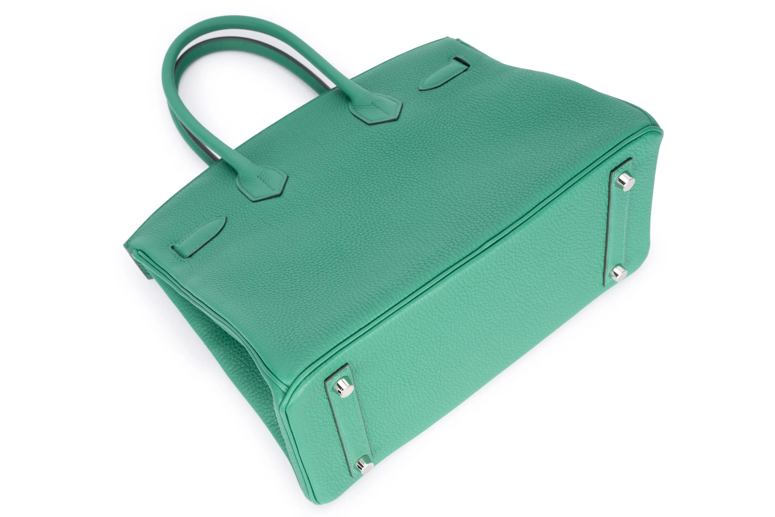 Hermès Birkin 30 Retourne Togo Vert Vertigo PHW