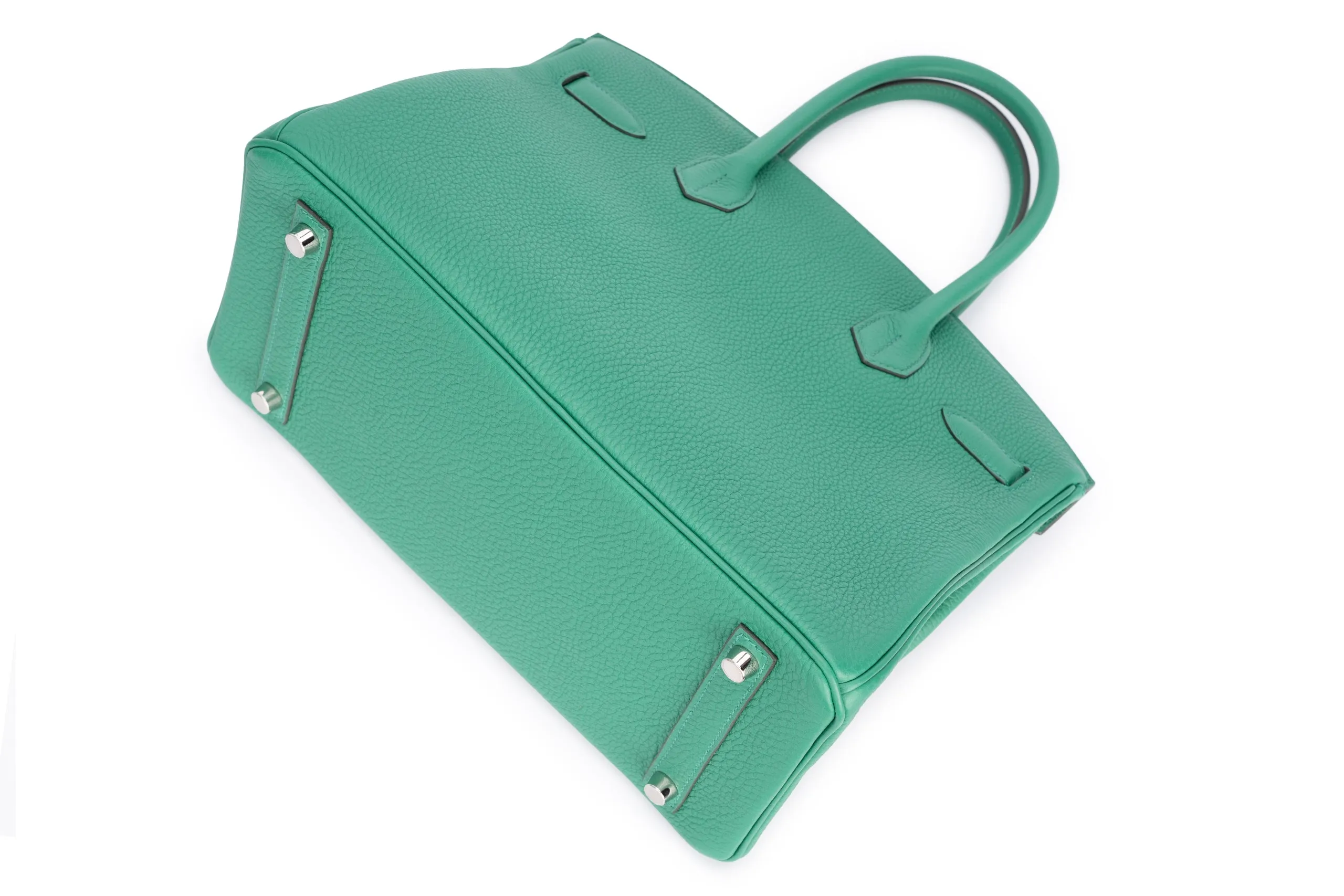 Hermès Birkin 30 Retourne Togo Vert Vertigo PHW