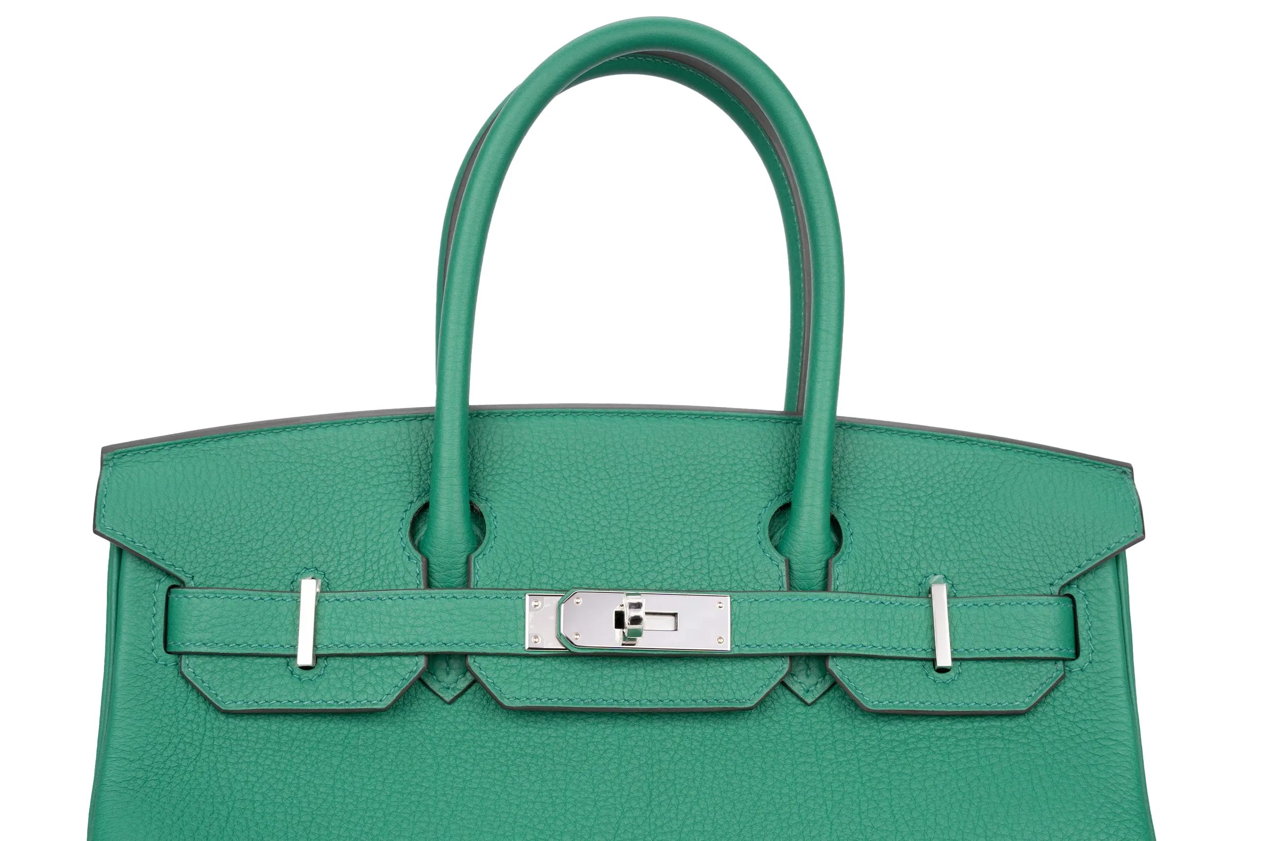 Hermès Birkin 30 Retourne Togo Vert Vertigo PHW