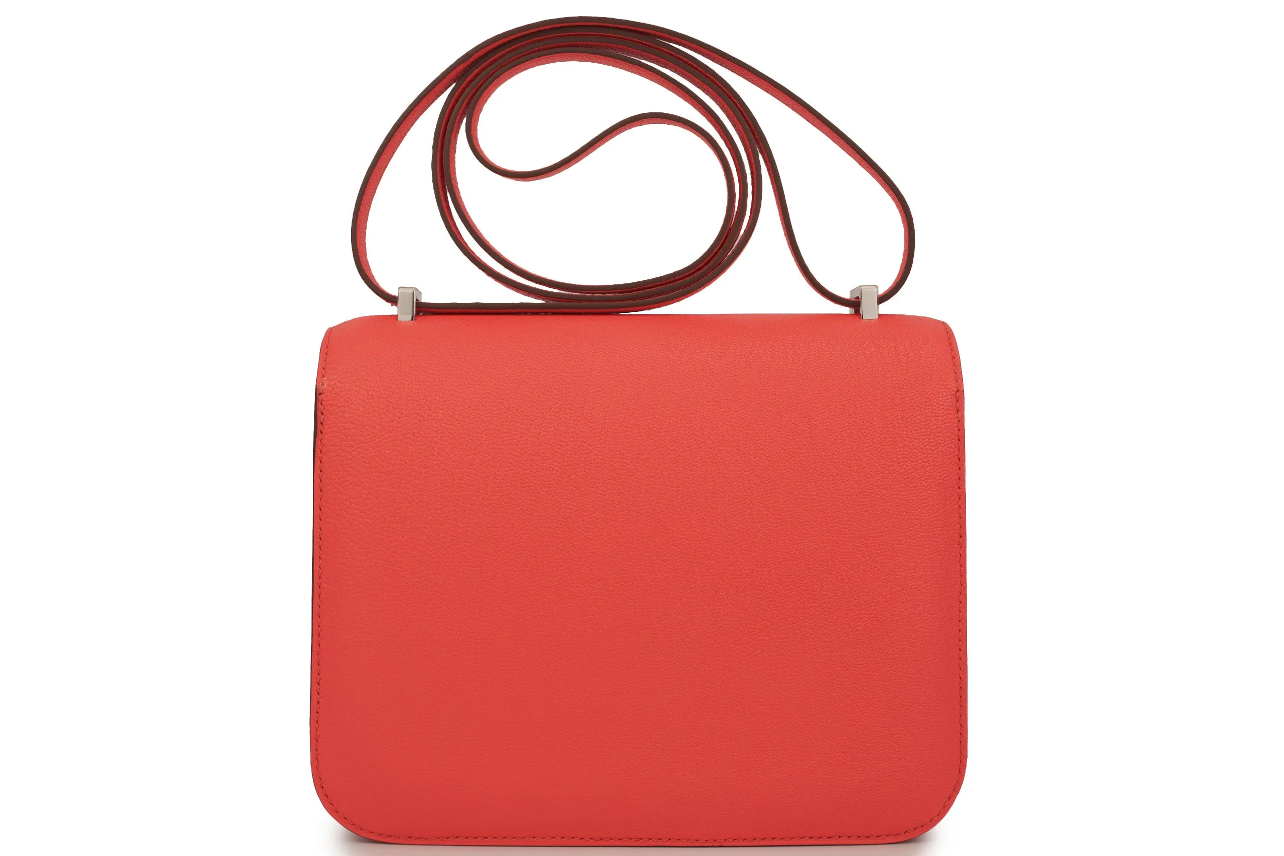 Hermès Constance 18 Chevre Rose Texas PHW
