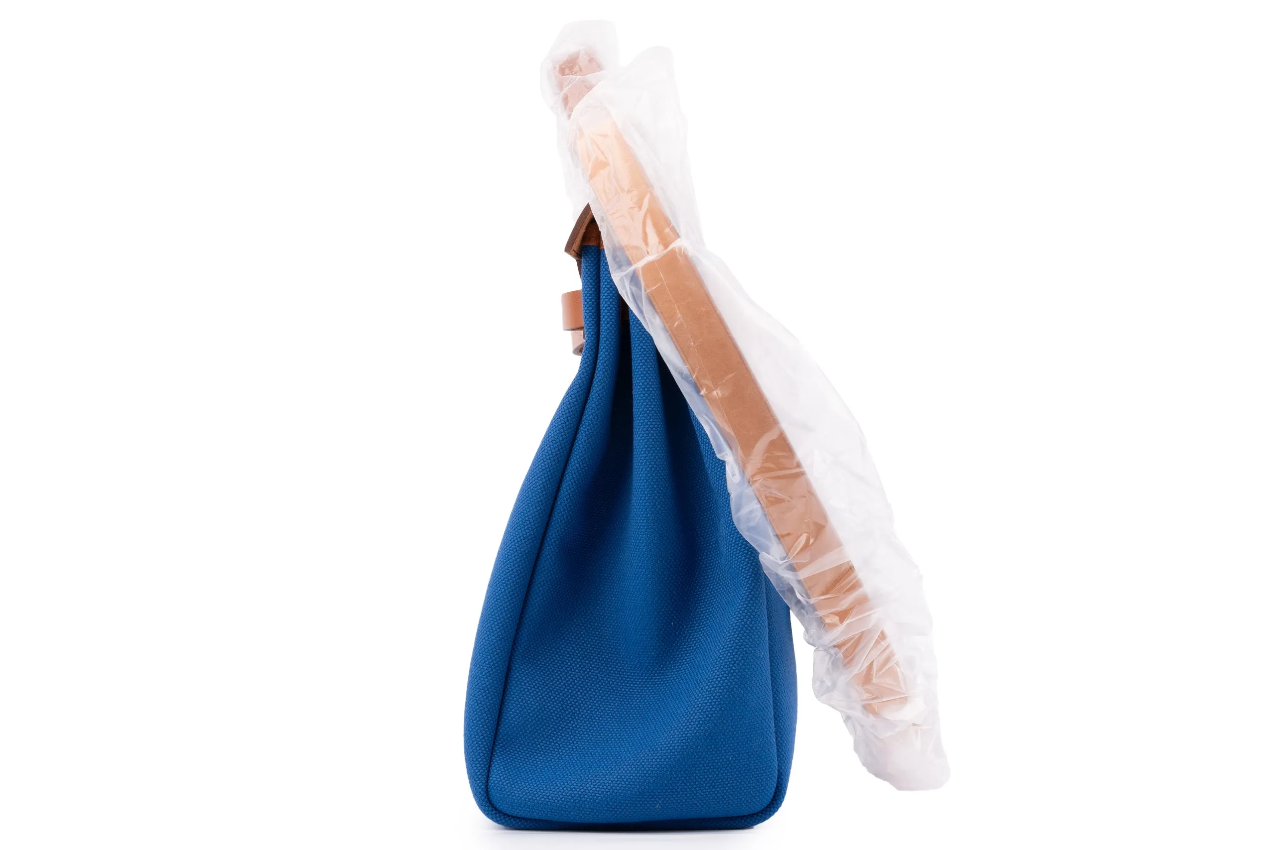 Hermès Herbag Zip 31			Bleu France	GHW