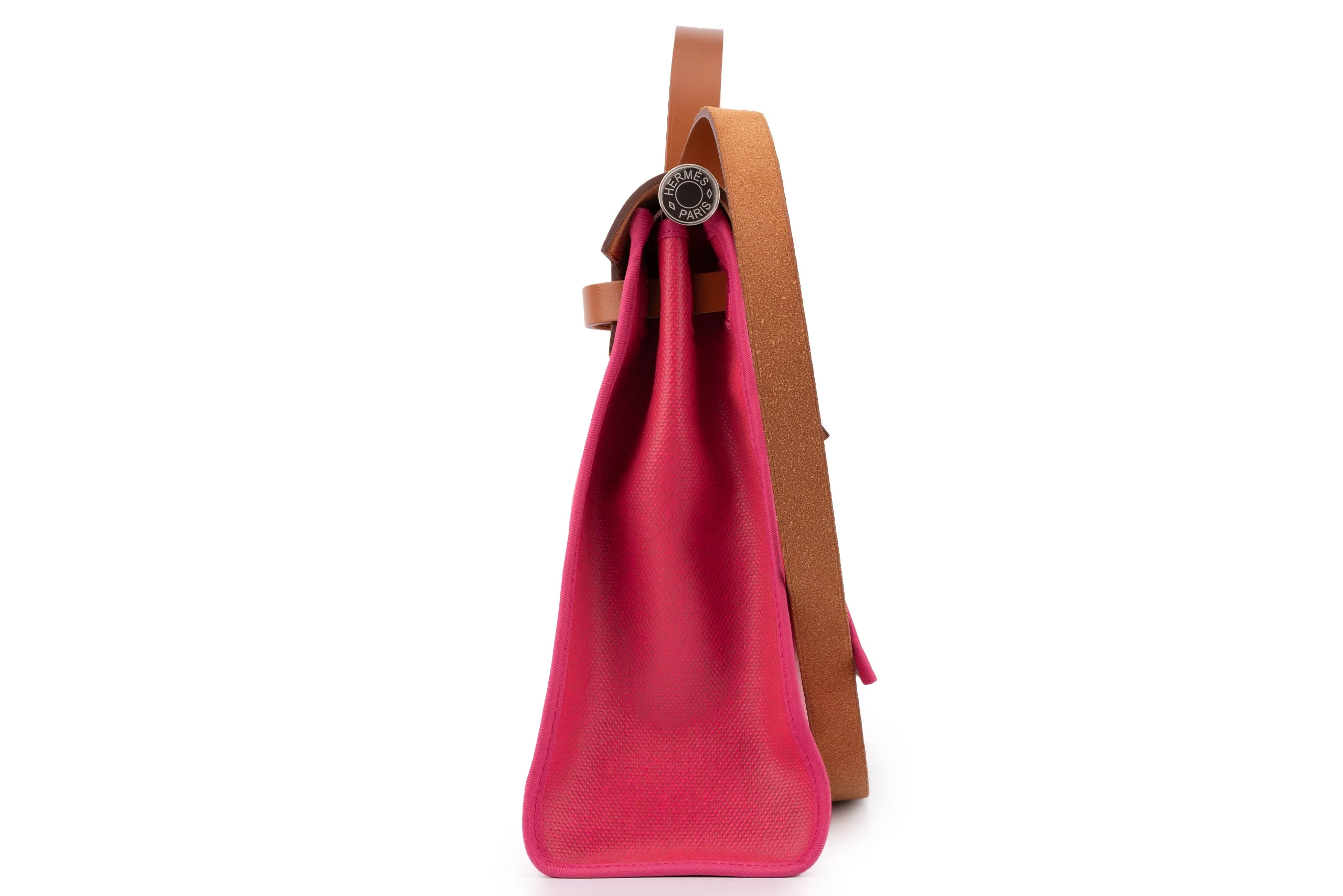 Hermès Herbag Zip 31			Rose Shocking	PHW