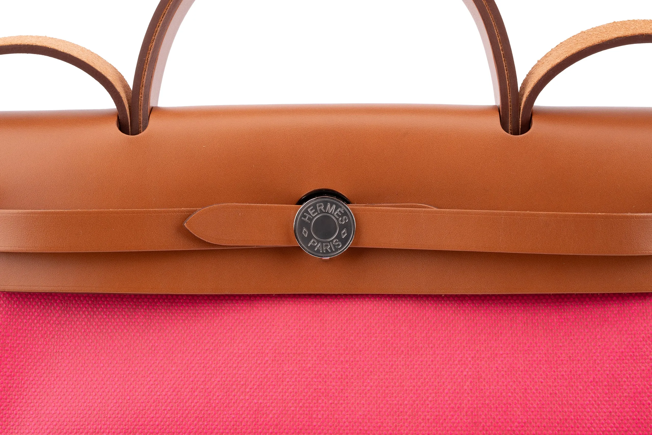 Hermès Herbag Zip 31			Rose Shocking	PHW