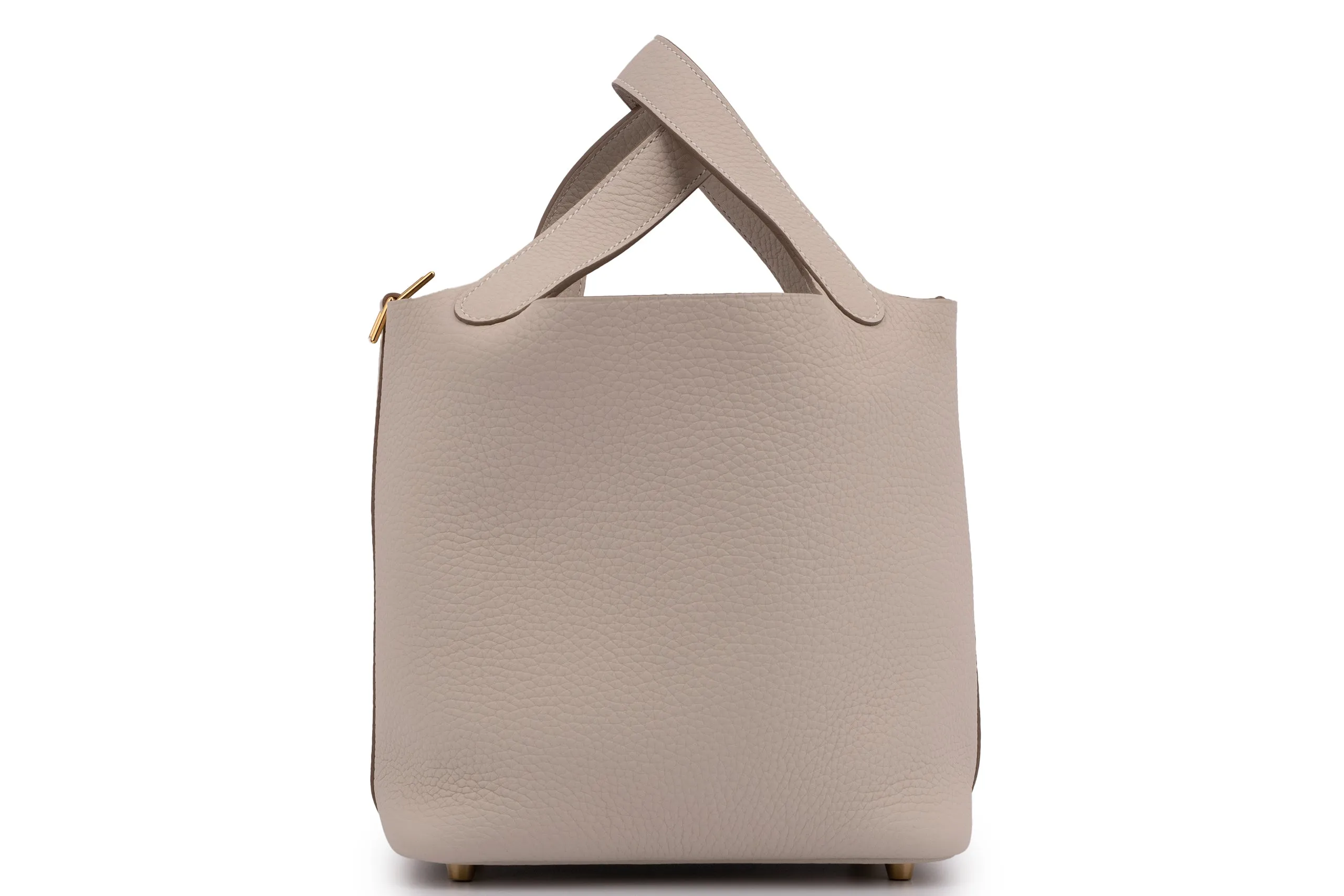 Hermès Picotin 18		Clemence	Craie	GHW
