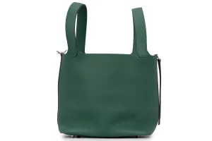 Hermès Picotin 22		Clemence	Vert Moyen	PHW