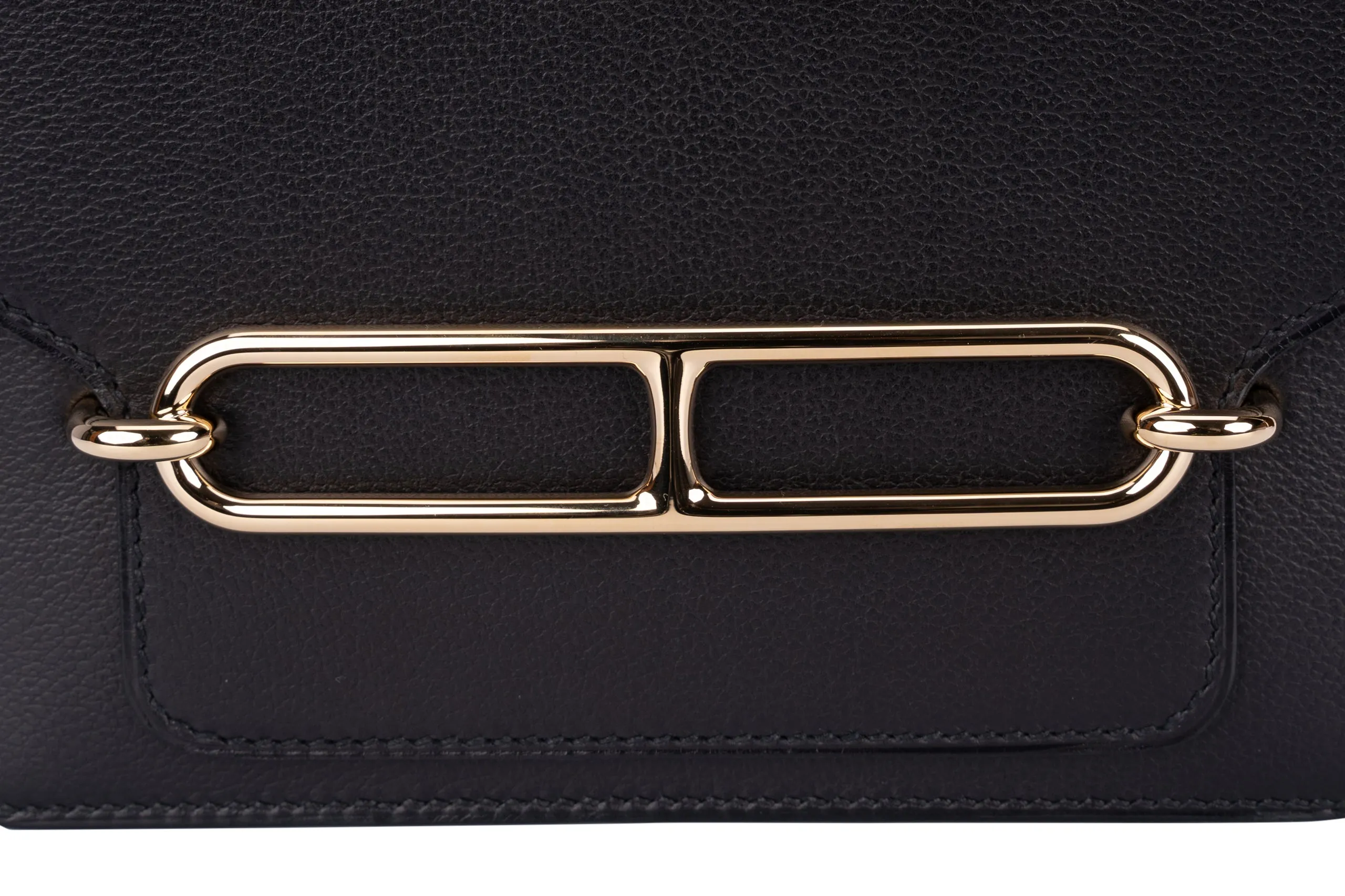 Hermès Roulis Evercolor Black GHW