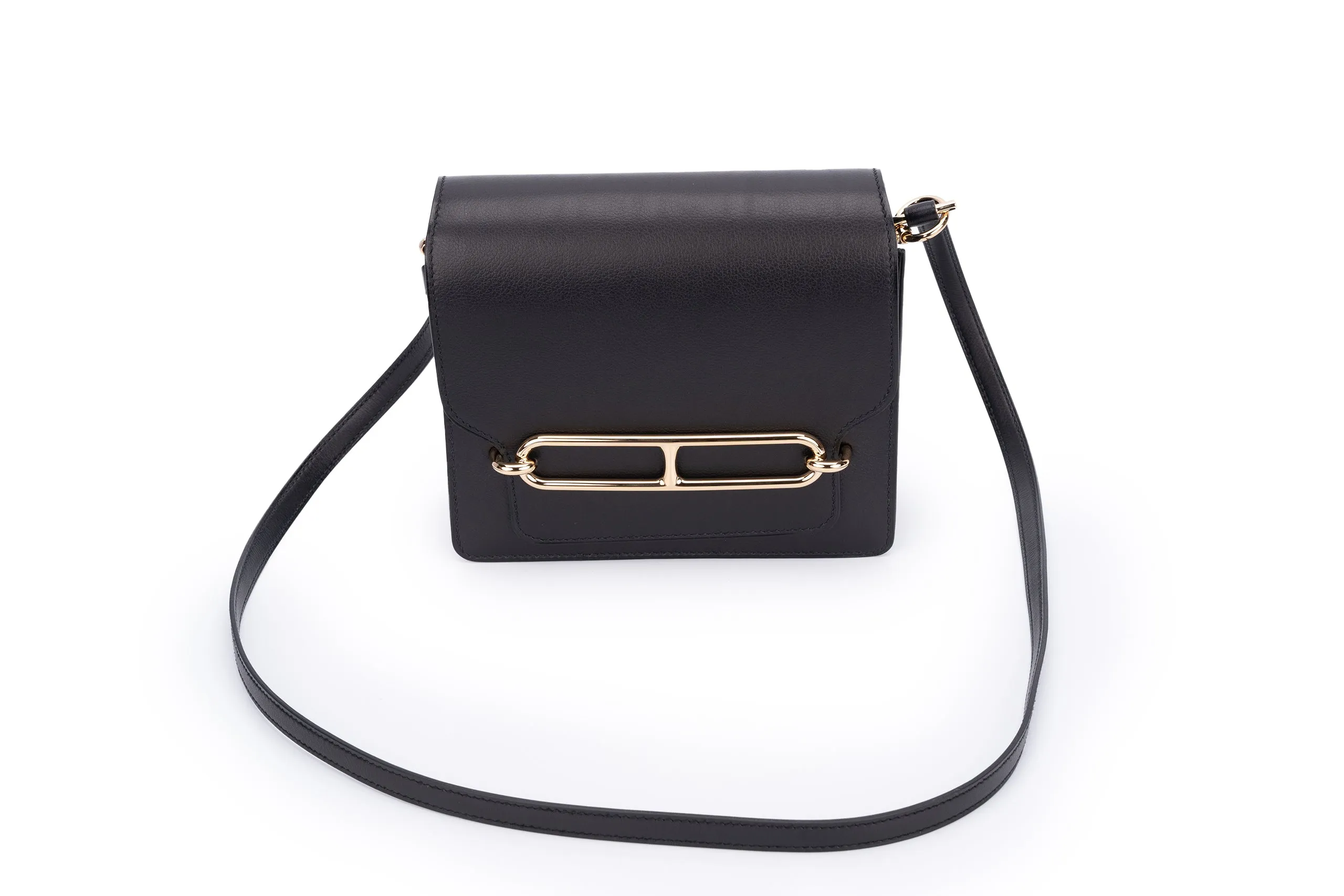 Hermès Roulis Evercolor Black GHW
