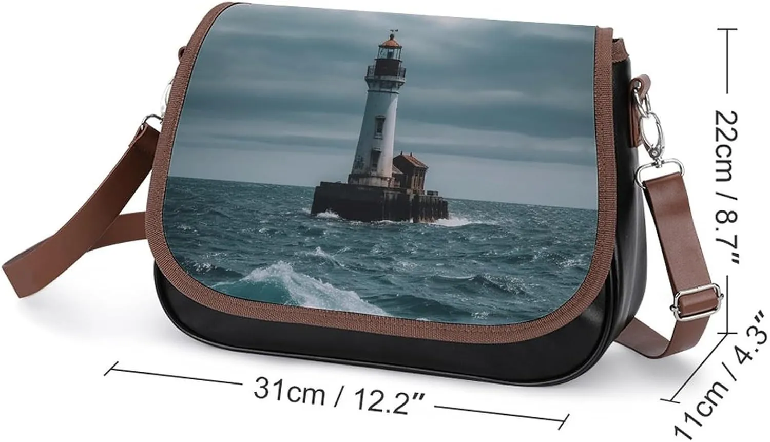 Jet Engine Crossbody Bags for Women,PU Leather Tote Bag for Women,Shoulder Bag Purse for Work Shopping Travel