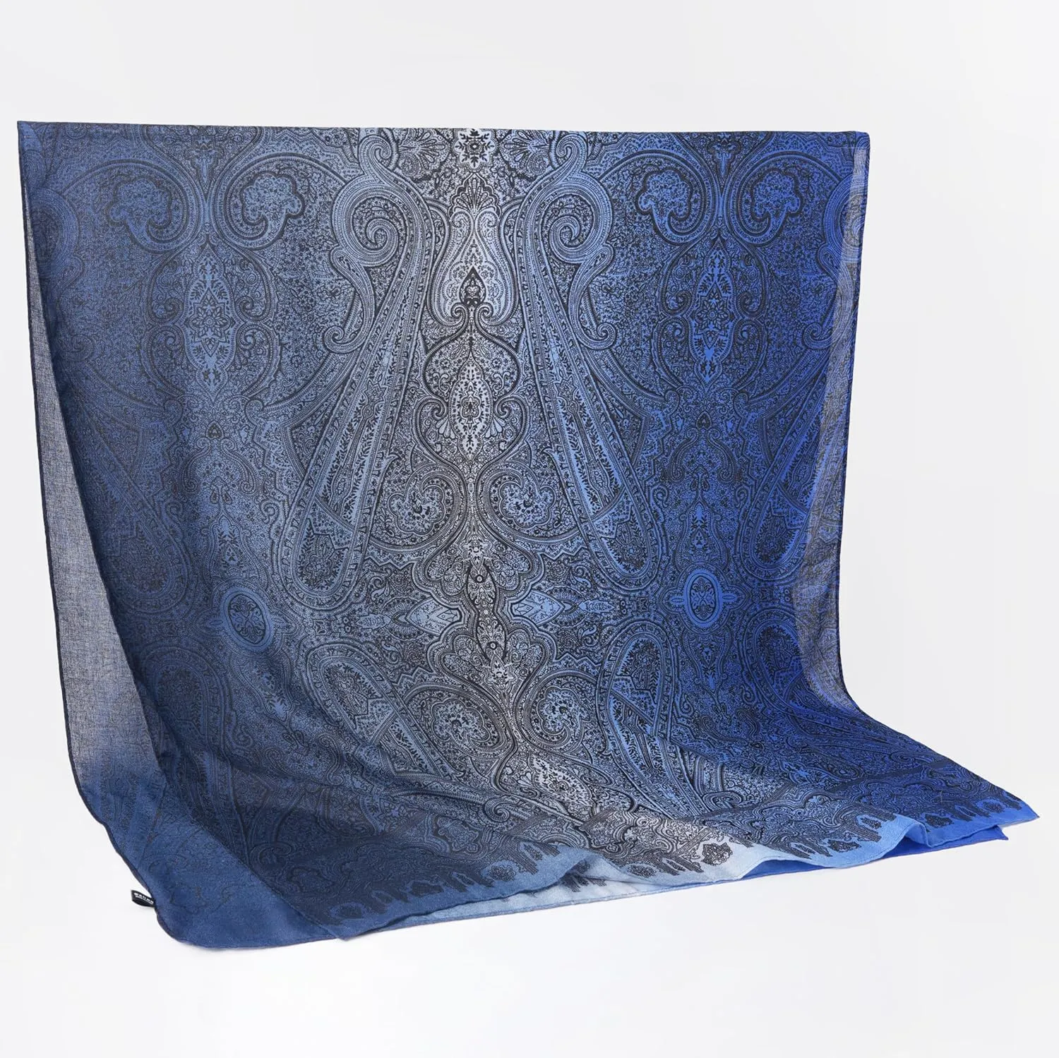 JN&LULU Womens Cotton Large Mulberry Scarf Long Satin Scarf Fashion Designer Lightweight Wraps 70"x 35"