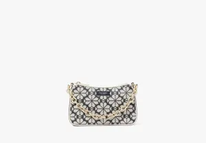 Jolie Spade Flower Jacquard Small Convertible Crossbody