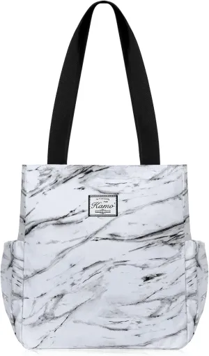 KAMO Floral Tote Bag - Waterproof Lightweight Handbags Travel Shoulder Bag for Hiking Yoga Gym Swimming Travel Beach
