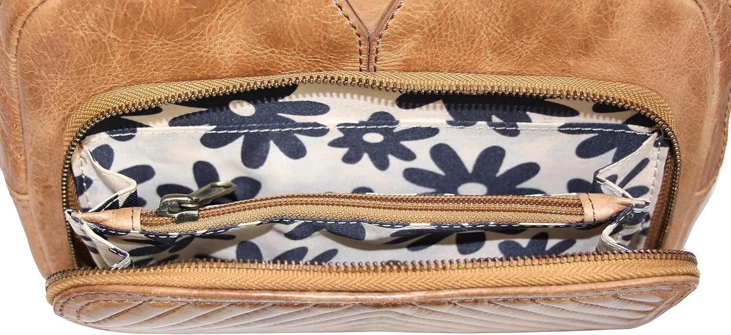 Katia Leather Cross Body Bag