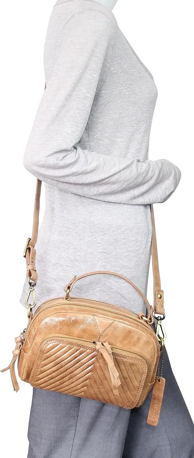Katia Leather Cross Body Bag