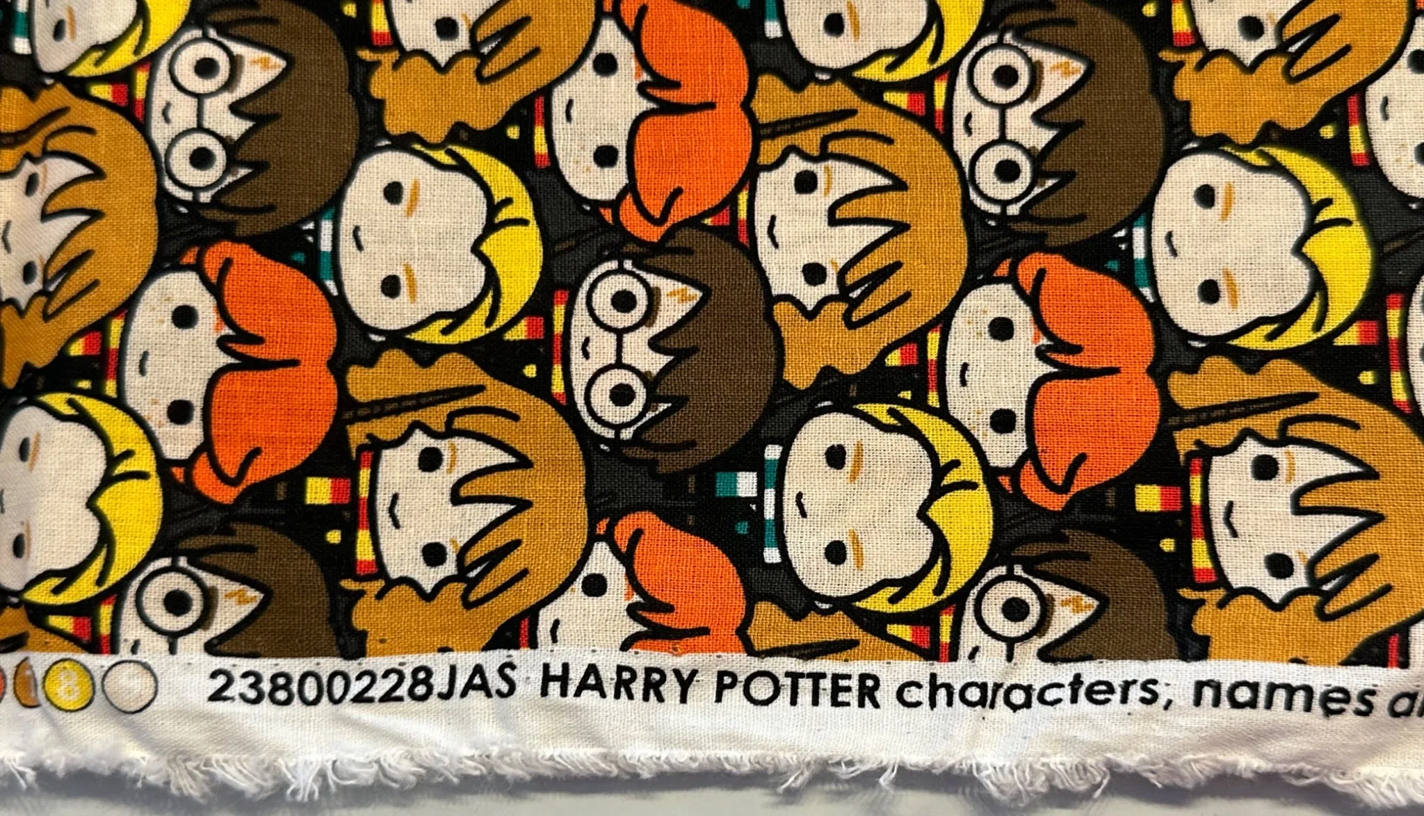 Kawaii HARRY POTTER  Camelot QUILTING COTTON  36” x 44” Stacked Minis