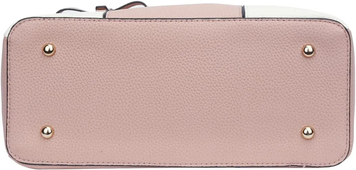 KKXIU 3 Zippered Compartments Purses and Handbags for Women Top Handle Satchel Shoulder Ladies Bags