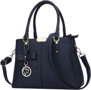 KKXIU 3 Zippered Compartments Purses and Handbags for Women Top Handle Satchel Shoulder Ladies Bags