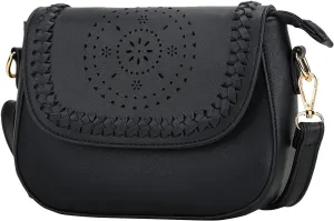 KKXIU Crossbody Bags for Women Hollow Purses with Adjustable Strap