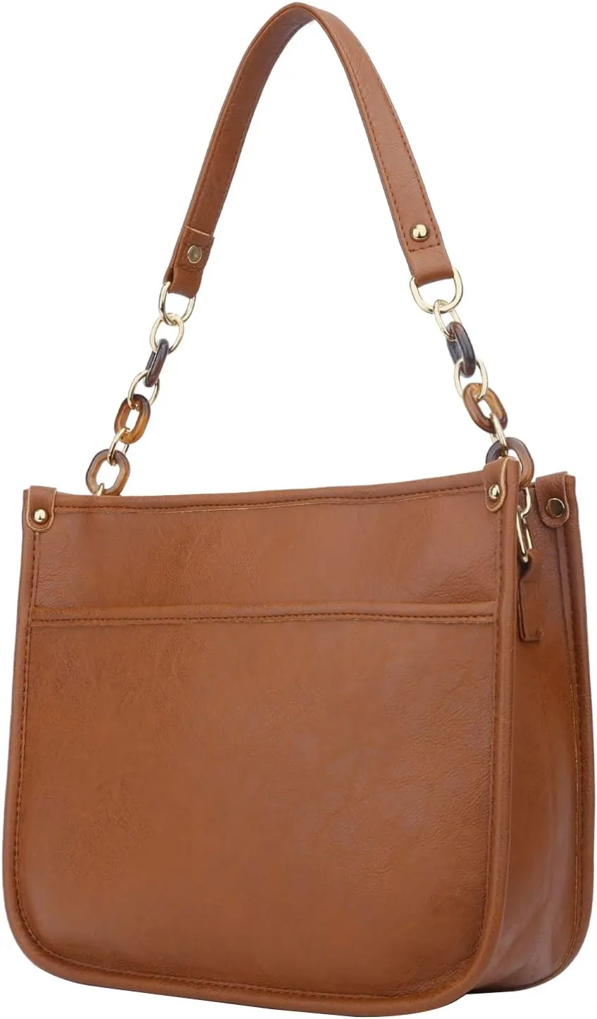 KKXIU Crossbody Bags for Women Hollow Purses with Adjustable Strap
