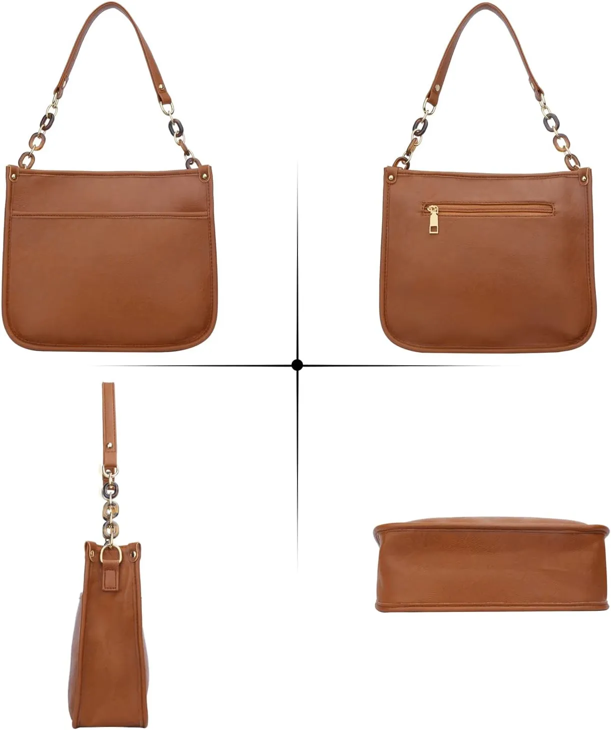 KKXIU Crossbody Bags for Women Hollow Purses with Adjustable Strap
