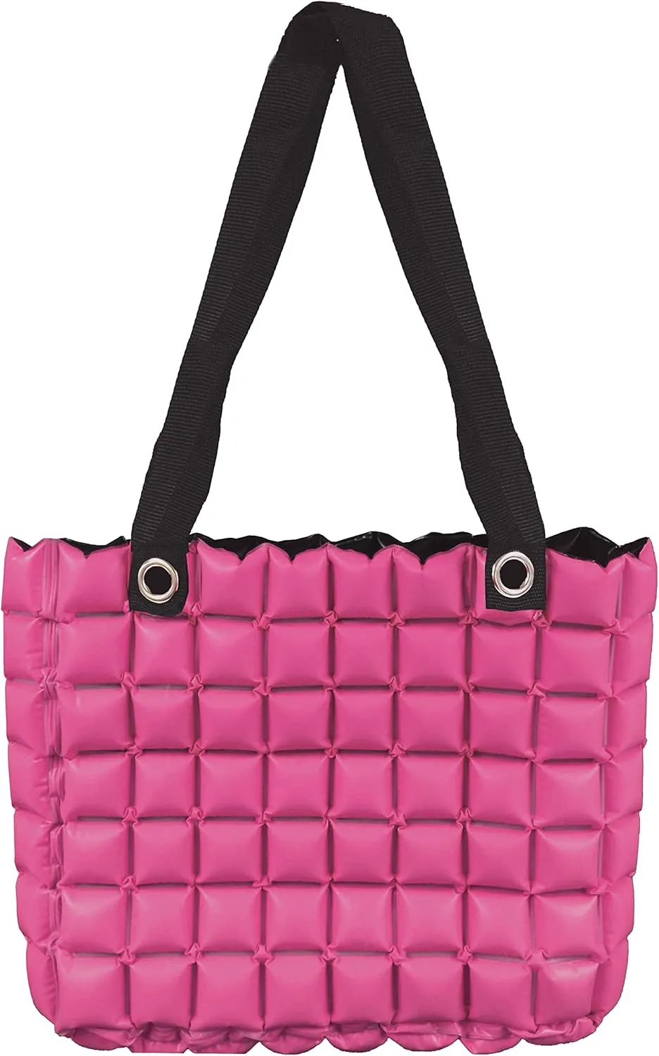 Large Beach Tote Bag for Women 16x14 Inch Foldable Travel Tote Bag Reversible - PVC Waterproof Beach Bags for Pool Shopping
