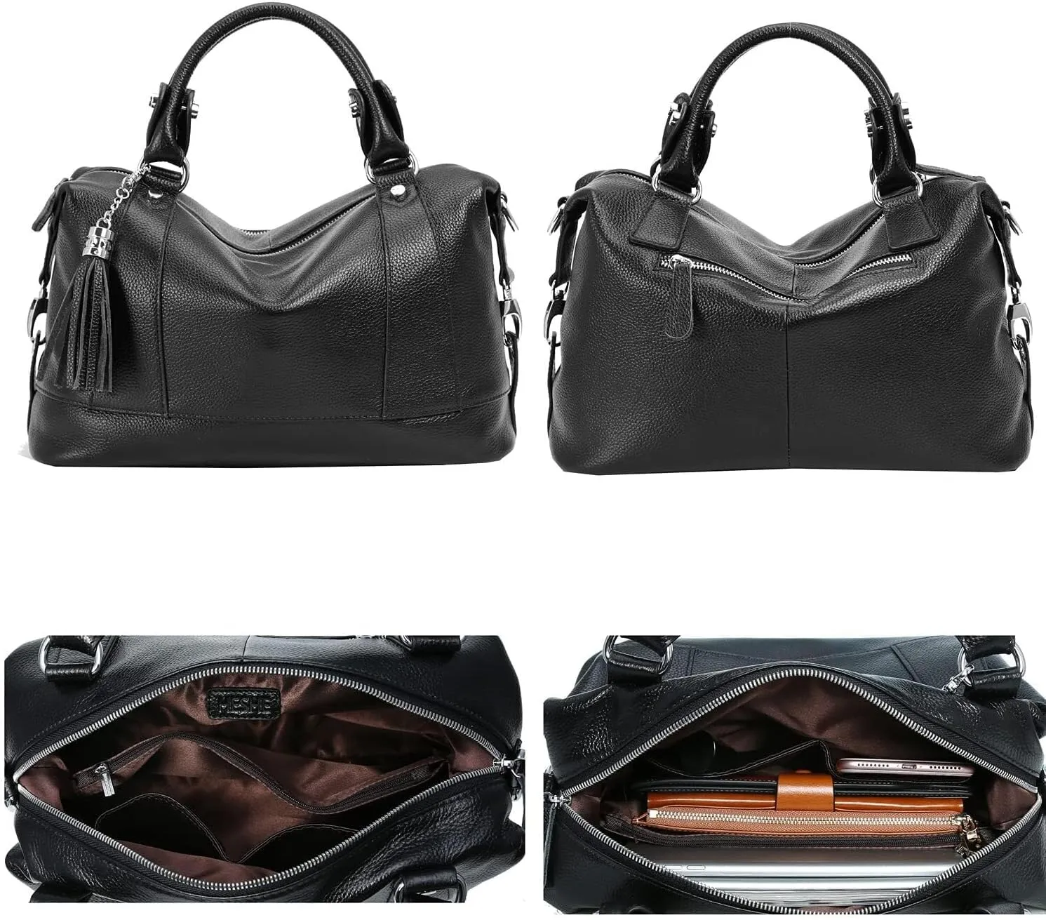 Leather Purses for Women Shoulder Handbags Satchel Bag Tote Bags Designer Crossbody Bag Hobo Well made