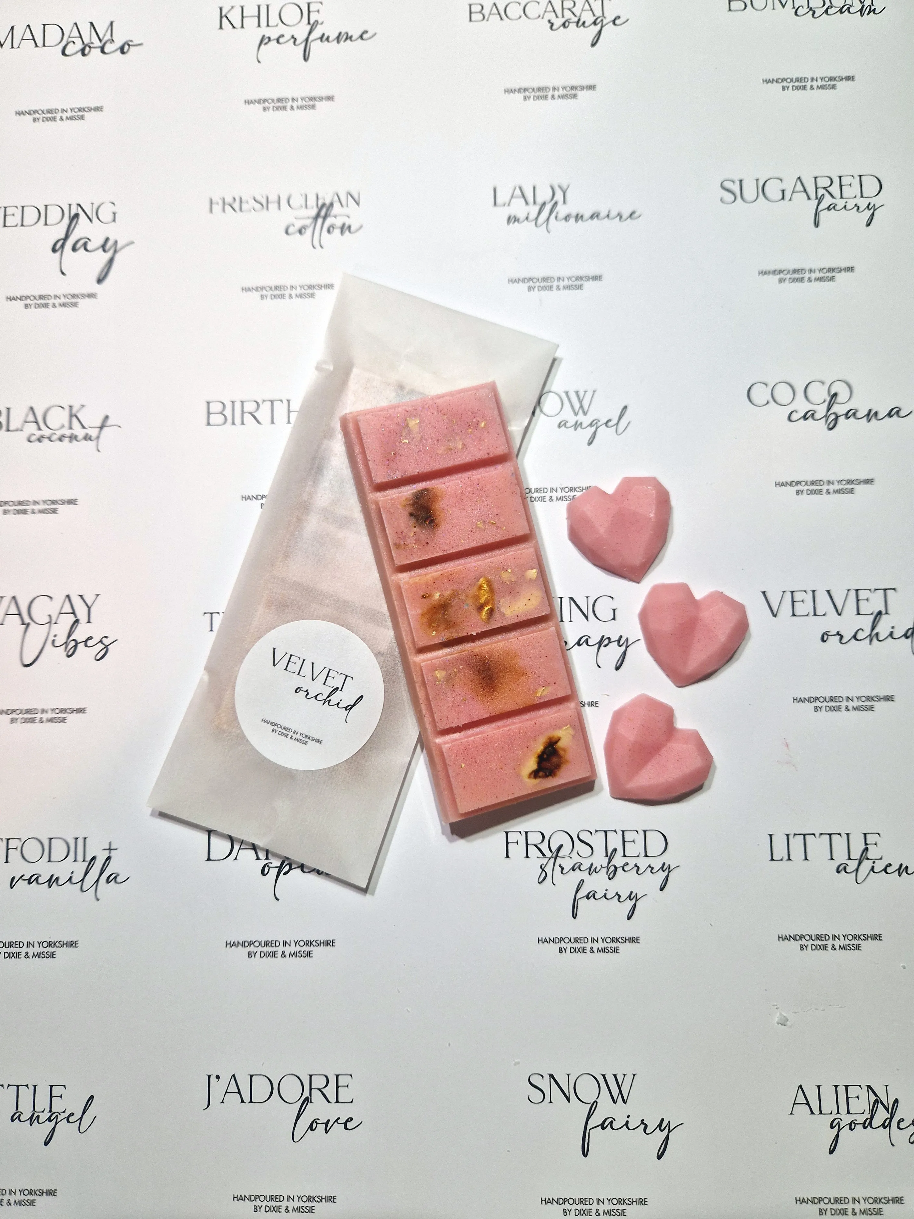 Light Blue Wax Melt Snap Bar, Luxury Perfume Simmering Granules and Carpet Freshener, Strong Scented Home Wax