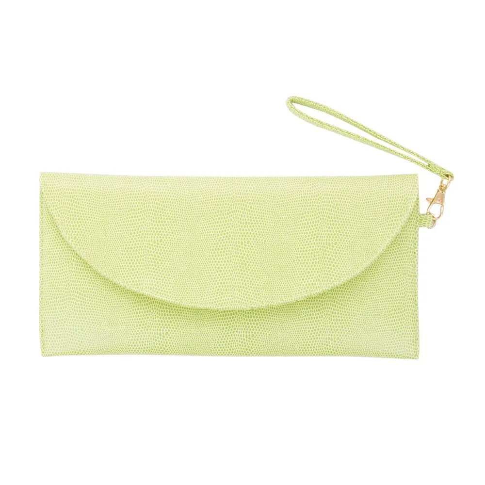 Lizard Foldover Clutch
