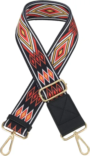 lola mae 2” Wide Shoulder Strap Replacement for Handbags Adjustable Removable Guitar Canvas Crossbody Belt for Purse
