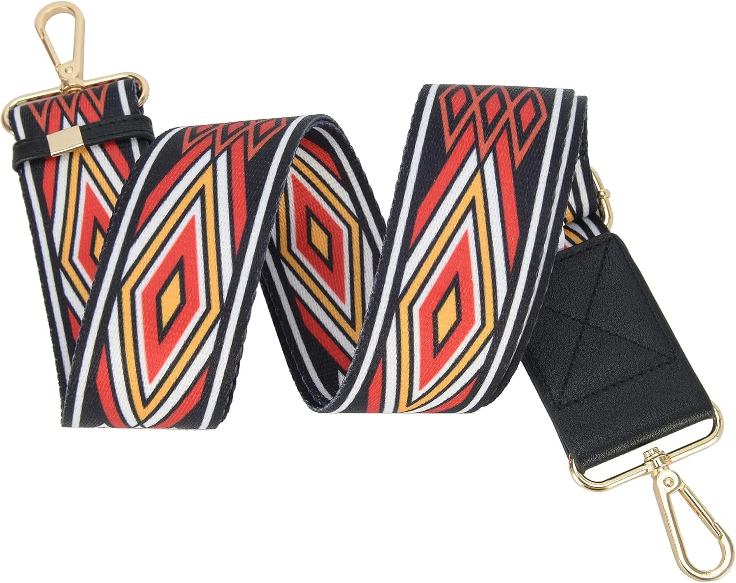 lola mae 2” Wide Shoulder Strap Replacement for Handbags Adjustable Removable Guitar Canvas Crossbody Belt for Purse