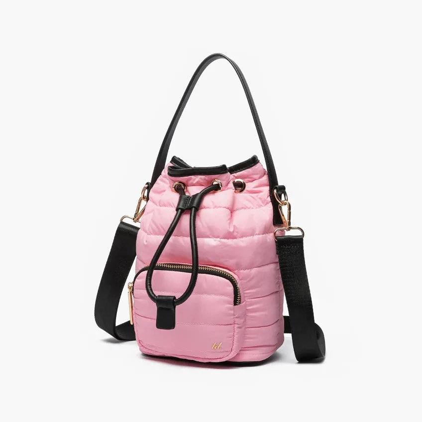 Lucky Puffer Mini Gift Bucket Crossbody Bag